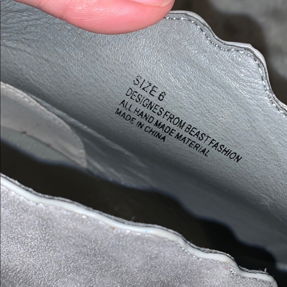 Gray booties - Picture 3 of 3
